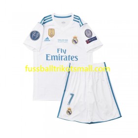 Fußballtrikots Real Madrid Cristiano Ronaldo 7 2017 Retro Kinder Kurzarm Heimtrikotsatz kaufen